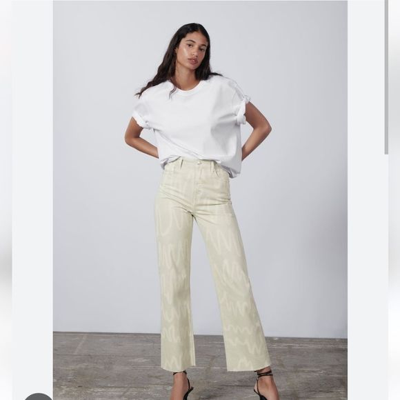 Zara Denim - Zara the 90's full length high waisted jeans